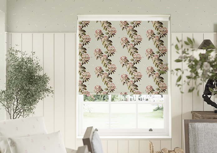 Upton, Aprils Bloom Bud Green - Twist&Fit Roller Blind - Image 3